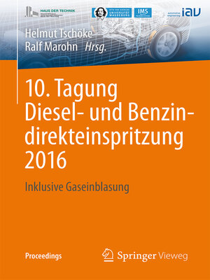cover image of 10. Tagung Diesel- und Benzindirekteinspritzung 2016